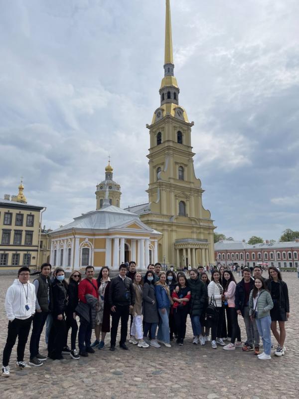 Экскурсия в Санкт-Петербург для студентов МГИМО-Ташкент